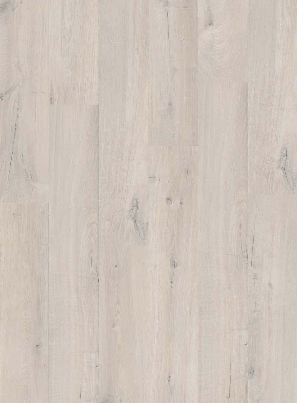 Stejar cotton blush, albit - scândurile văzute de sus
