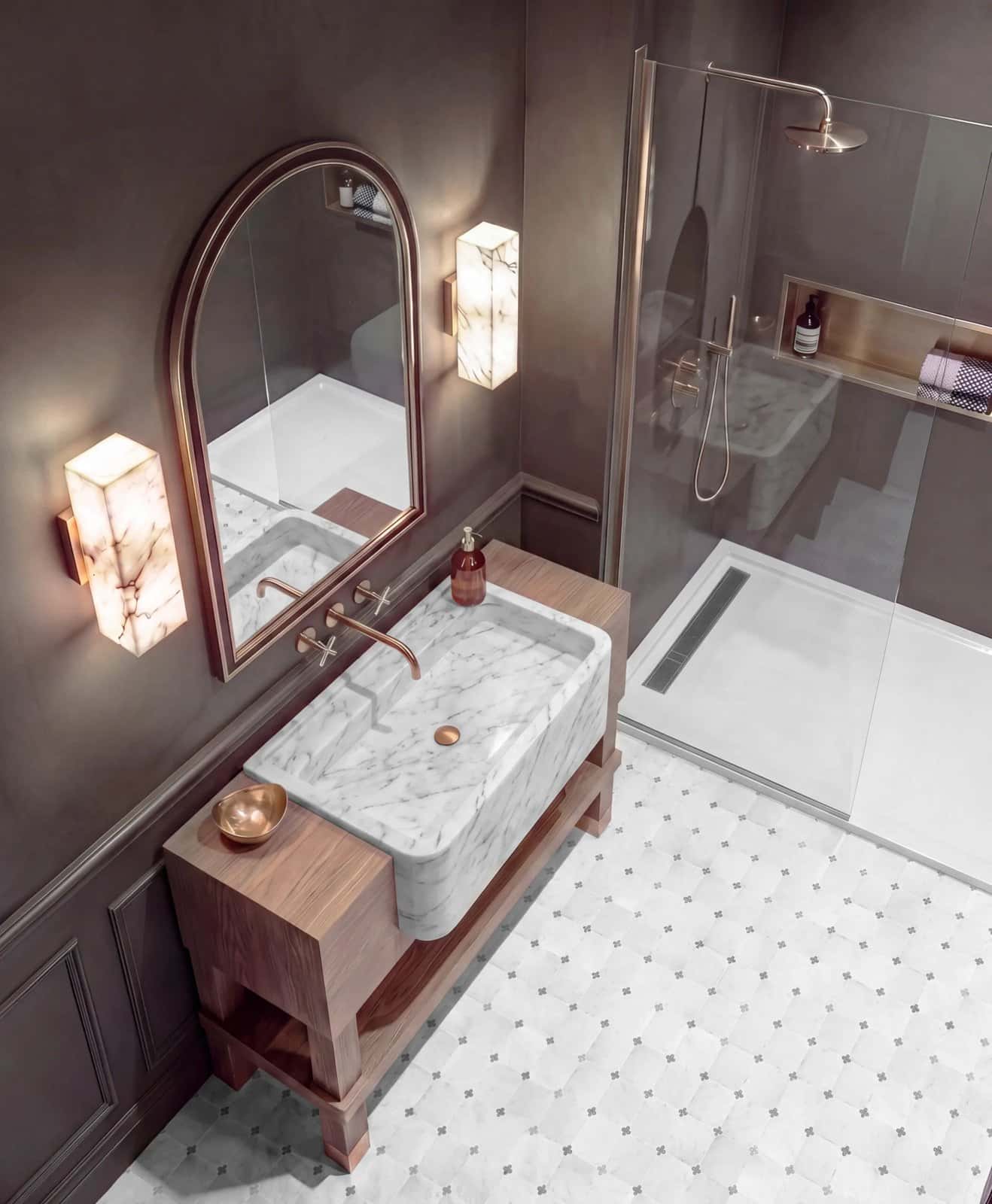 Carrara Octalux 100 - montat