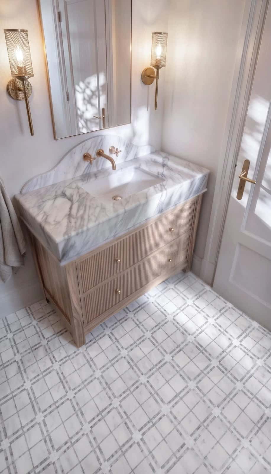 Carrara Tartan - montat