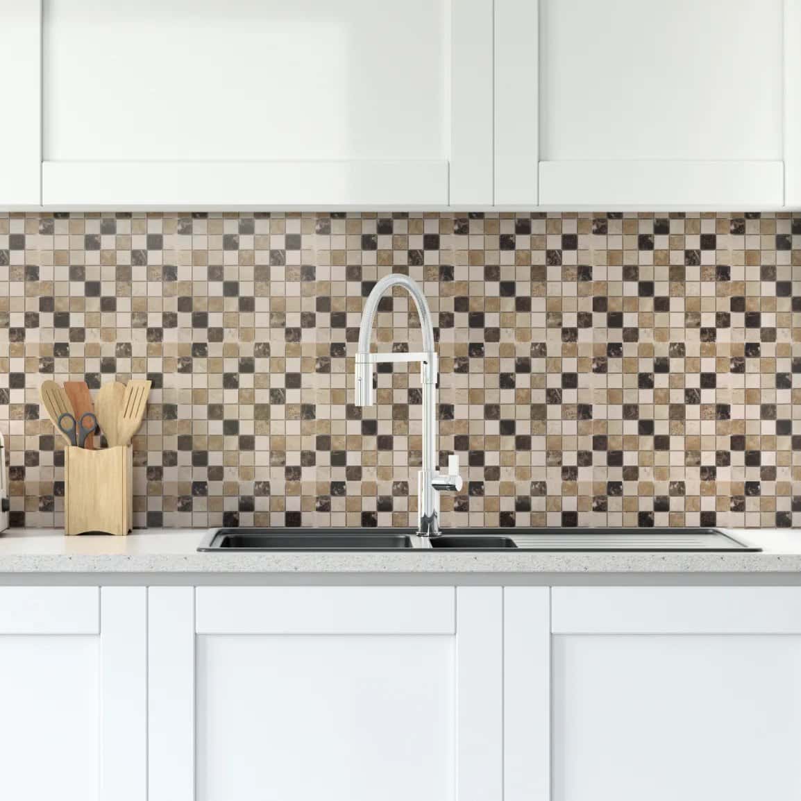 Travertine Mix 32 - montat