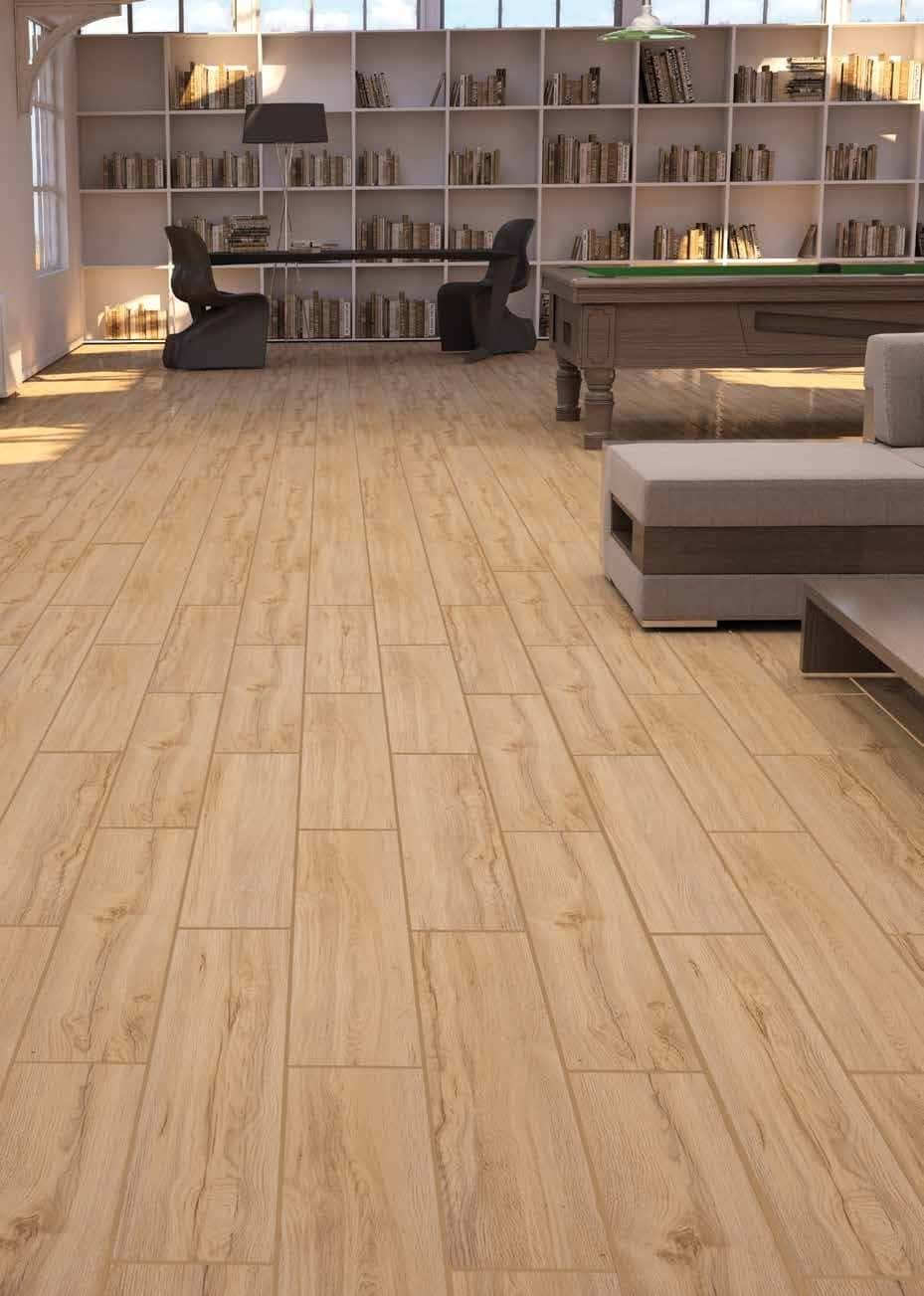 Parchet laminat Gala Oak montat