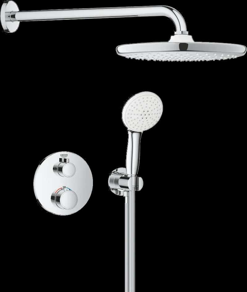 GROHE Grohtherm Sistem de duș încastrat cu Tempesta 250