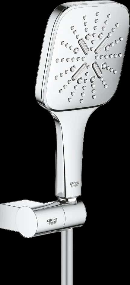 GROHE Rainshower SmartActive 130 Cube Set duș cu 3 pulverizări, cu suport de perete