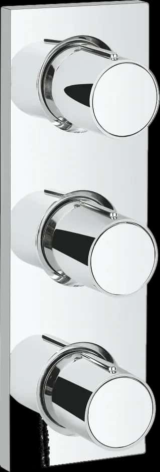 GROHE Grohtherm F Unitate de control pentru 3 ieșiri, încastrată