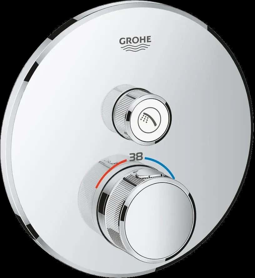 GROHE Grohtherm SmartControl Unitate de control cu termostat pentru instalare încastrată cu o ieșire