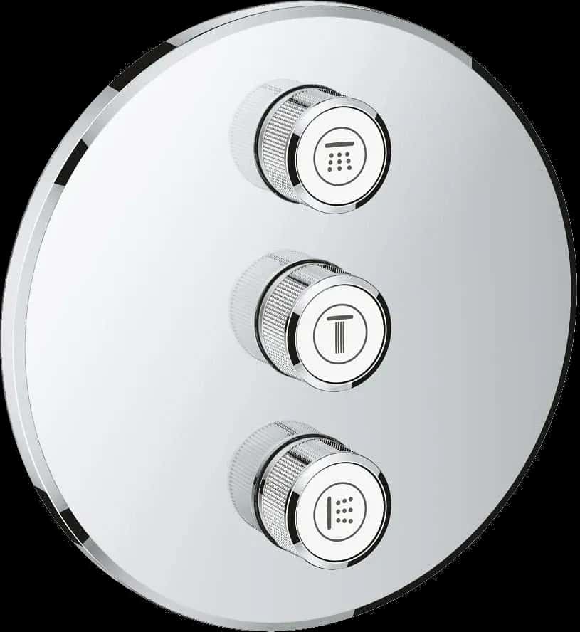 GROHE Grohtherm SmartControl Unitate de control pentru 3 ieșiri, încastrată