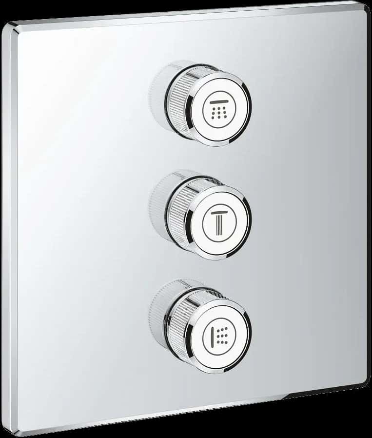 GROHE Grohtherm SmartControl Unitate de control pentru 3 ieșiri, încastrată