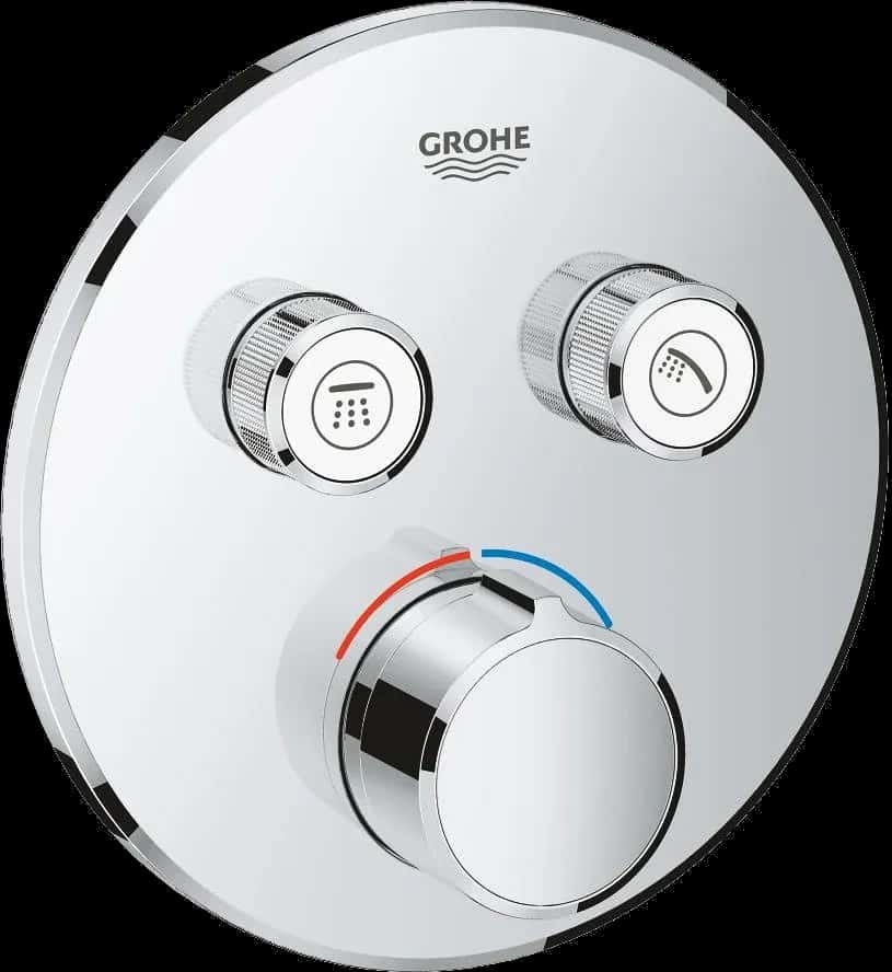 GROHE SmartControl Unitate încastrată cu două valve