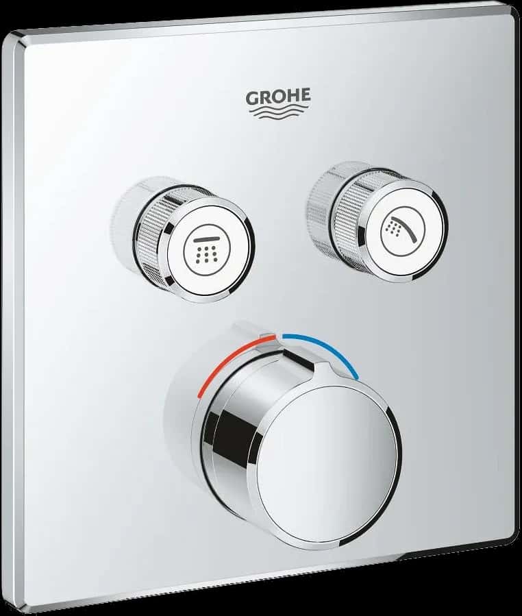 GROHE SmartControl Unitate încastrată cu două valve