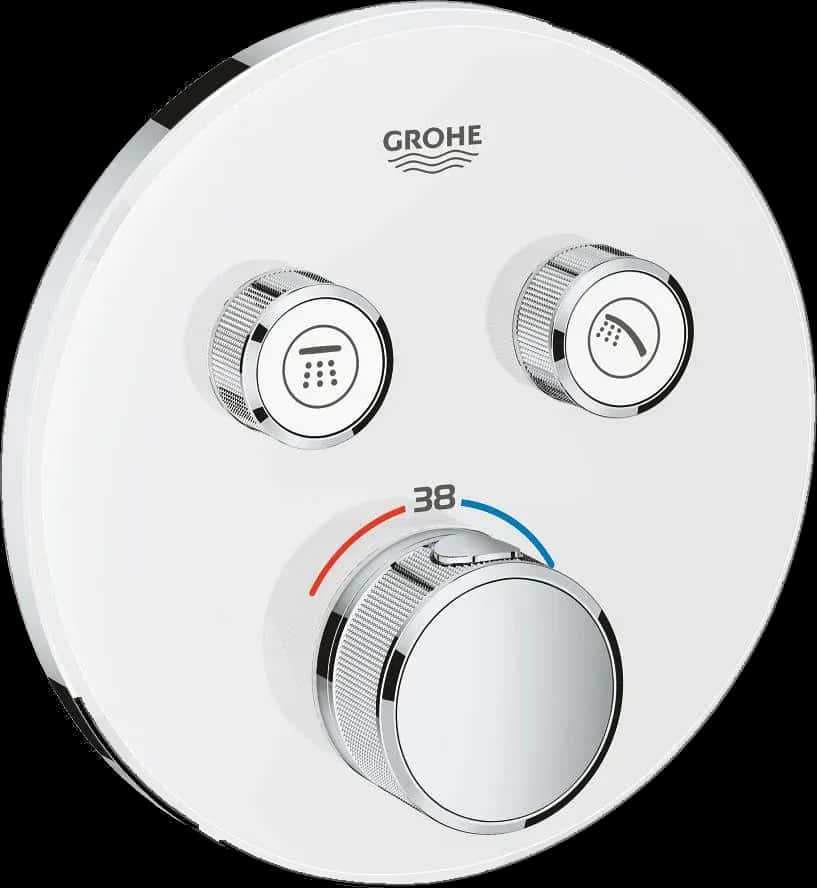 GROHE Grohtherm SmartControl Unitate de control cu termostat pentru instalare încastrată cu 2 ieșiri