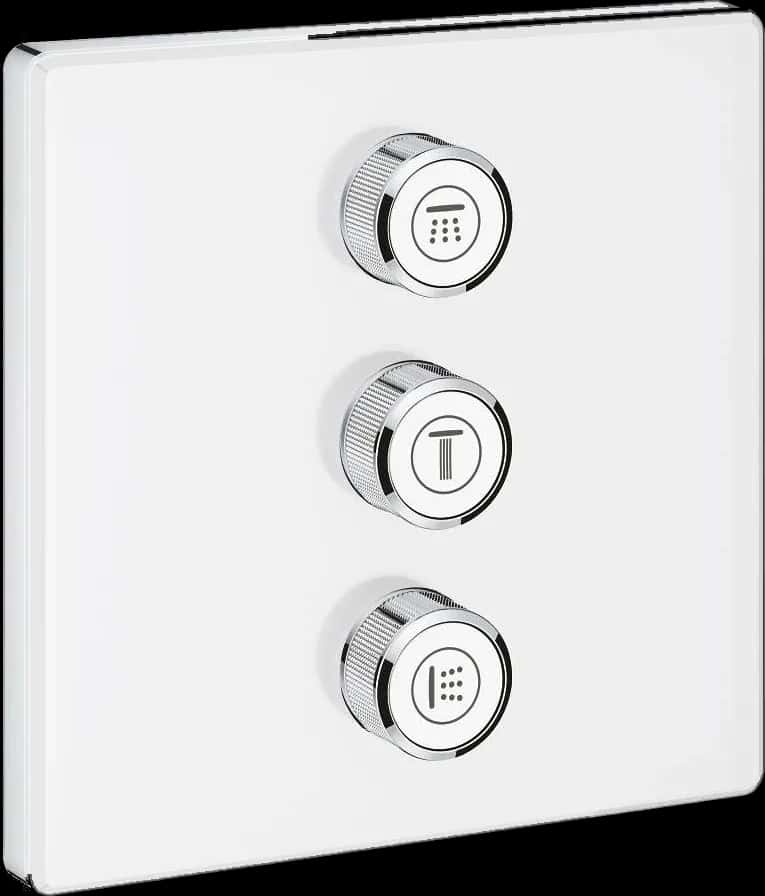 GROHE Grohtherm SmartControl Unitate de control pentru 3 ieșiri, încastrată