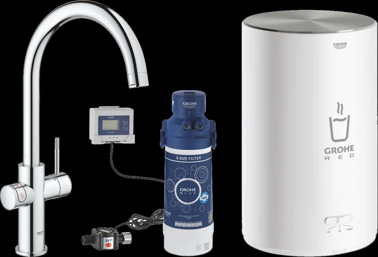 GROHE Red Duo Baterie și boiler mărimea M
