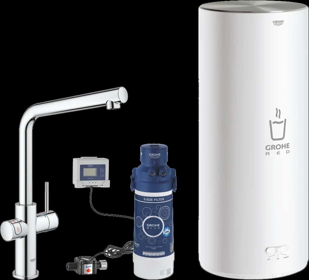 GROHE Red Duo Baterie și boiler mărimea L