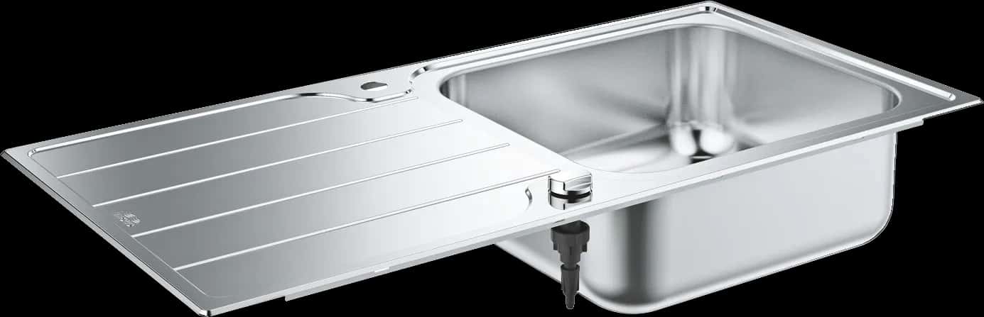 GROHE K500 Chiuvetă din oțel inoxidabil cu picurător