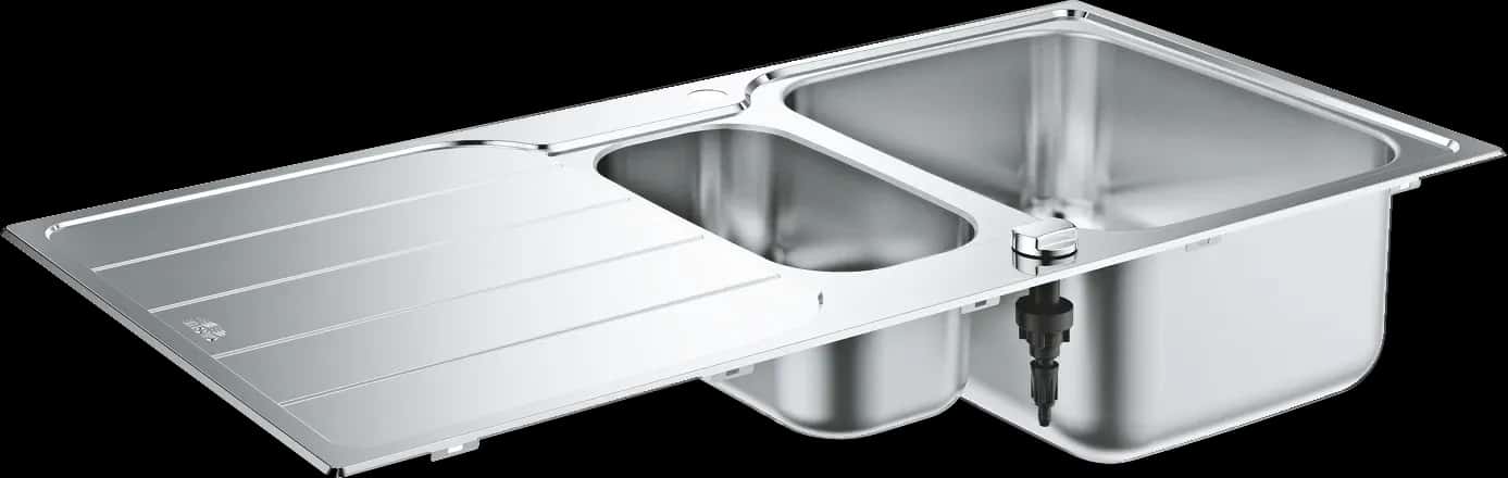 GROHE K500 Chiuvetă din oțel inoxidabil cu picurător