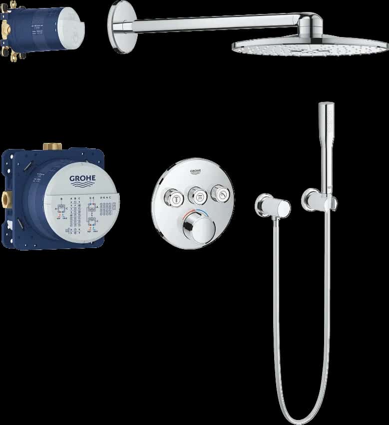 GROHE SmartControl Set ideal de duș