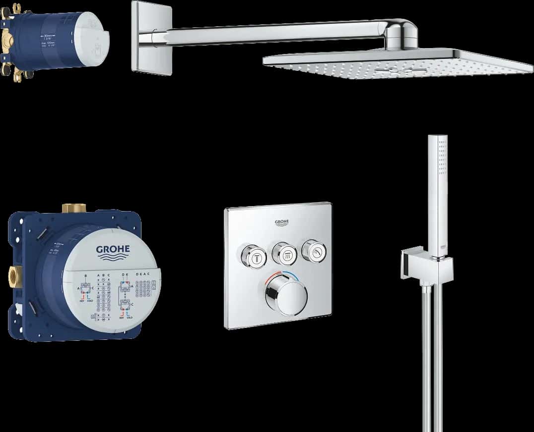 GROHE SmartControl Set ideal de duș