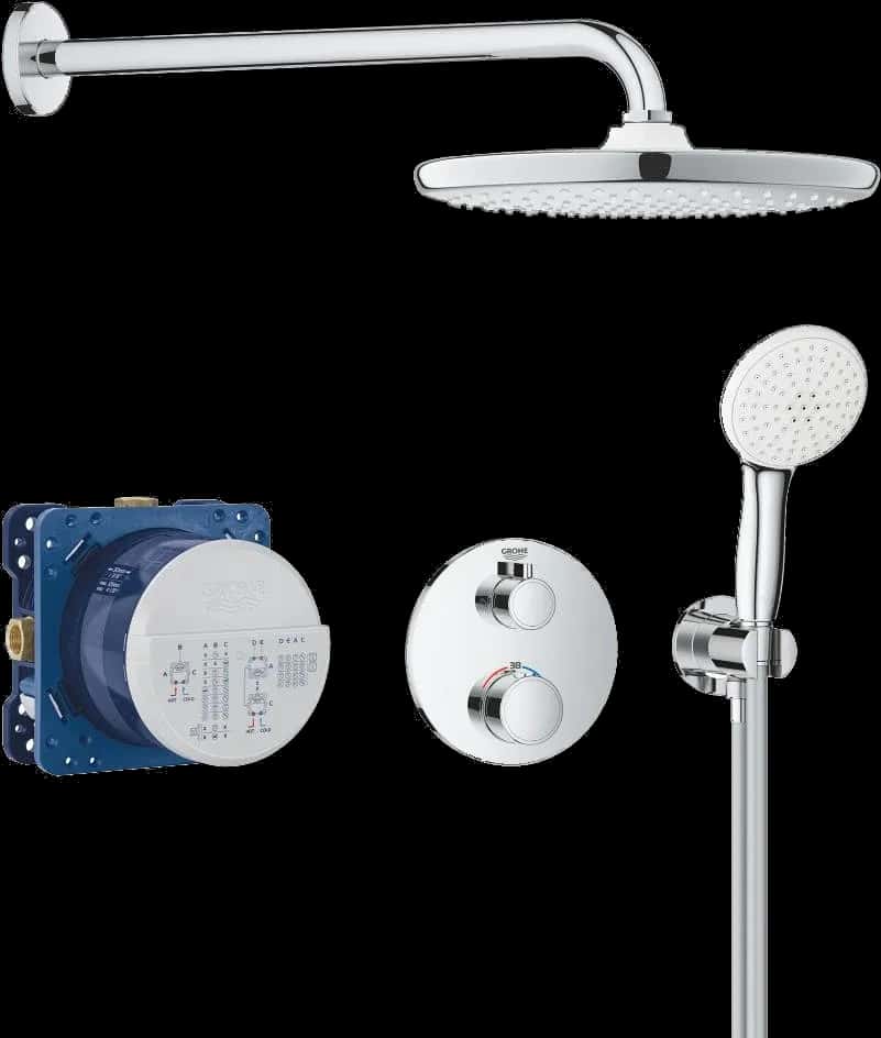 GROHE Grohtherm Sistem de duș încastrat cu Tempesta 250