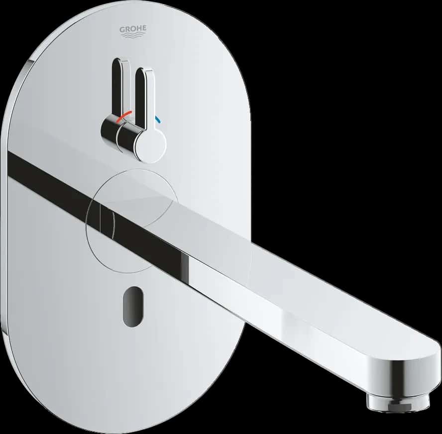 GROHE Eurosmart Cosmopolitan E Baterie electronică de lavoar cu infra-roşu cu dispozitiv de mixare și limitator de temperatură ajustabil