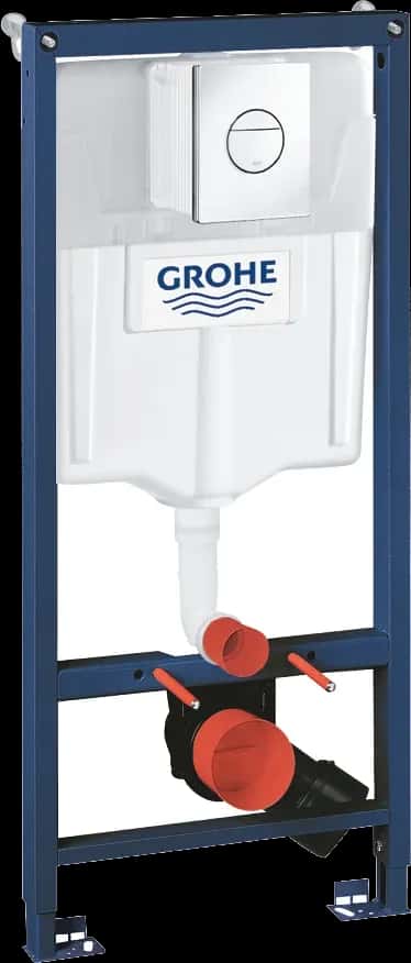 GROHE Solido 3 în 1 set pentru WC, 1.13 m înălțime de instalare