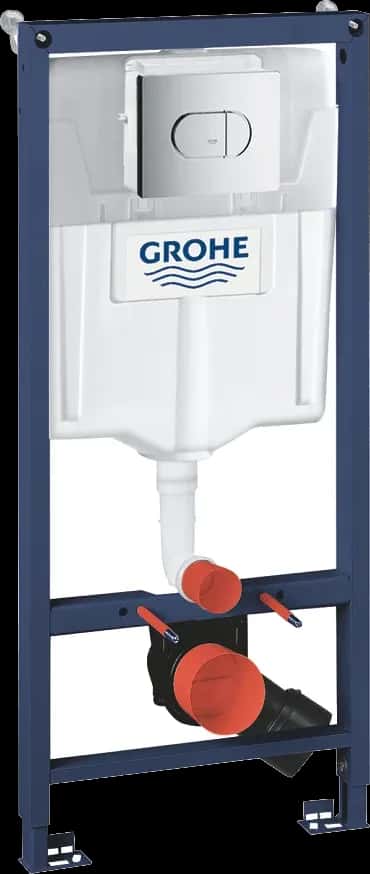 GROHE Solido 3 în 1 set pentru WC, 1.13 m înălțime de instalare