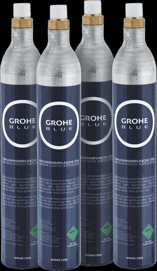 GROHE Blue Starter kit butelii 425 g CO2 (4 bucăți)