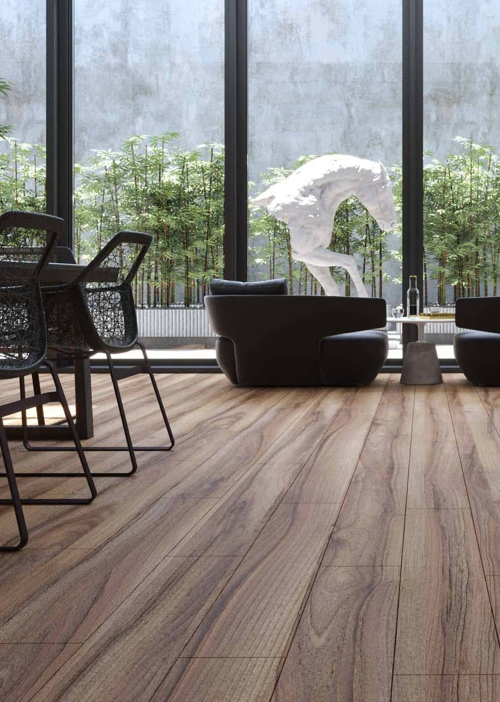 Parchet laminat Ren Oak montat