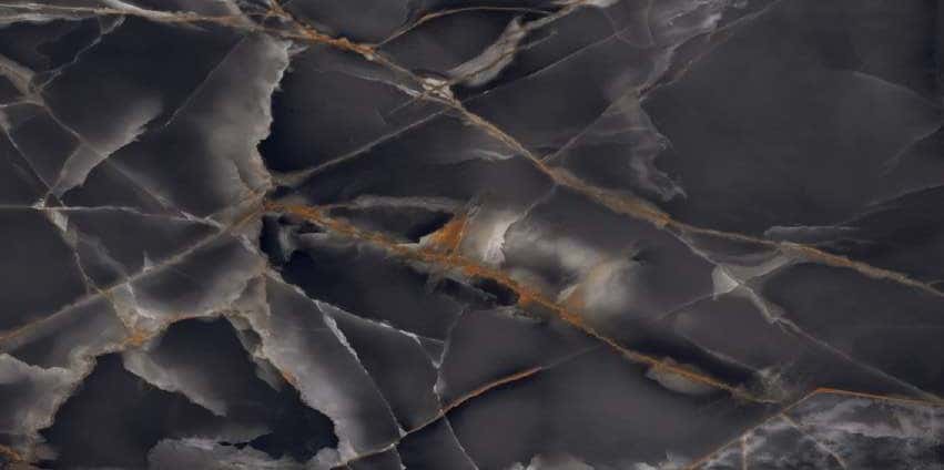 Fliker Onyx Black - o placă 60×120 cm