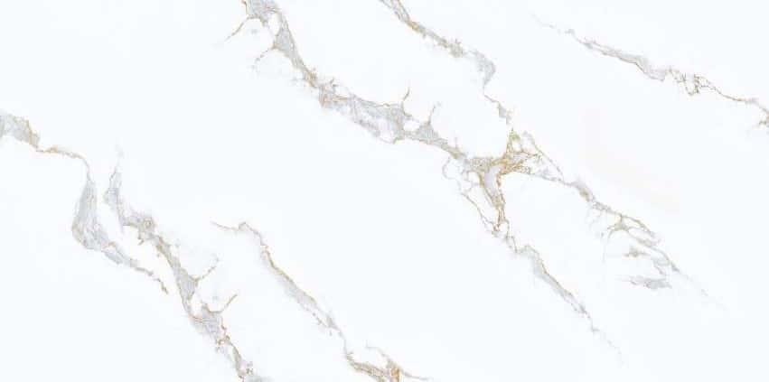 White Golden Veins - o placă 60×120 cm