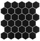 Hexagon Black - textură