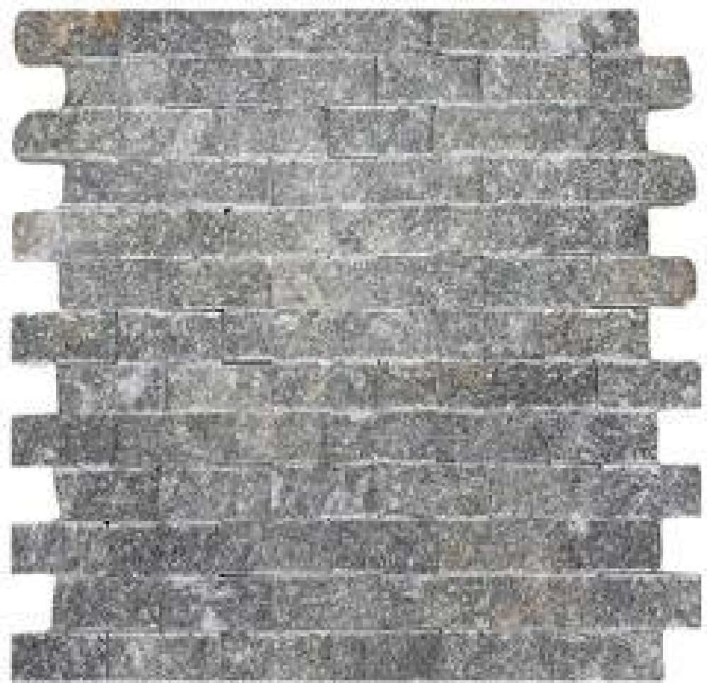 Mozaic din travertin Dark Splitface - textură