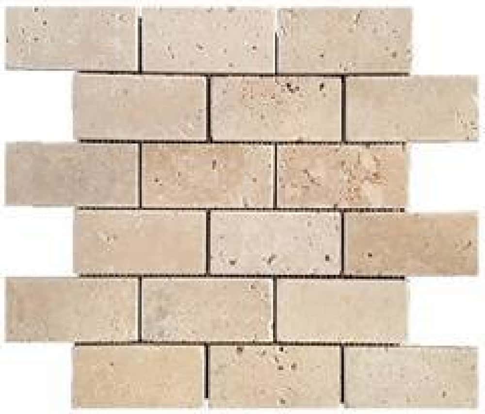 Mozaic Travertin Rustic - textură