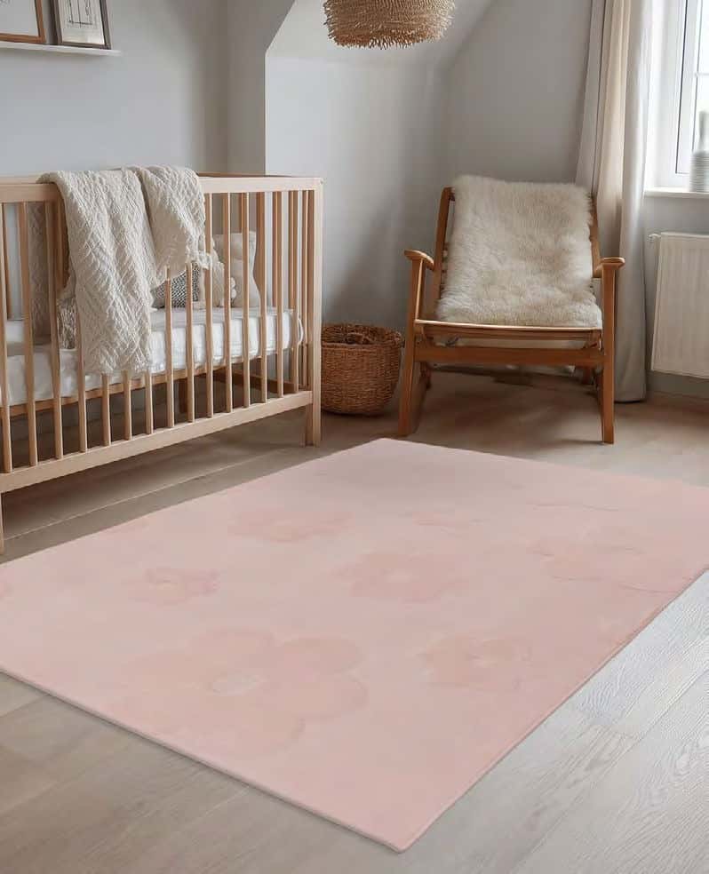 Covor Bambi 302 PINK - textură