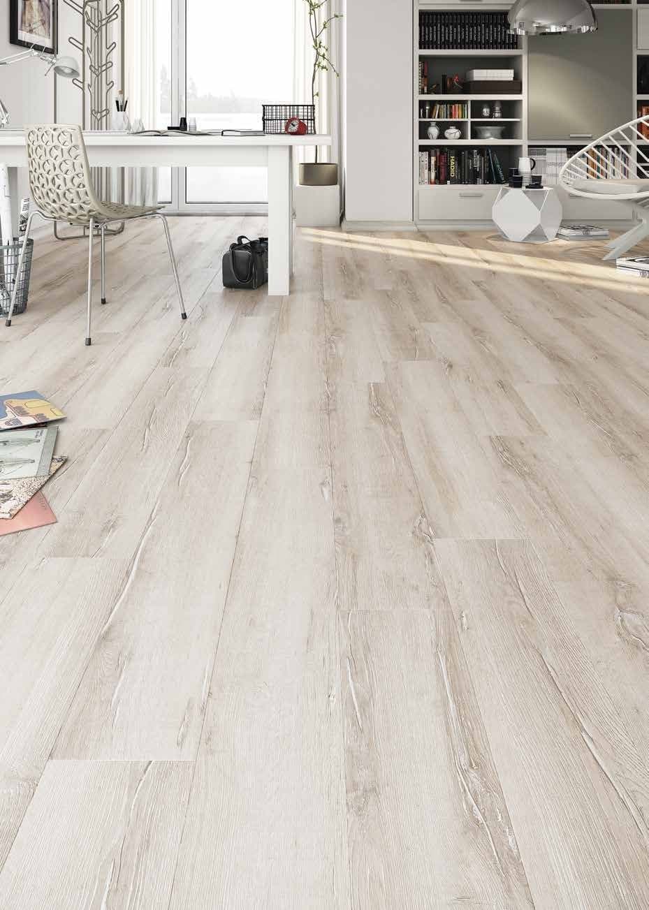 Parchet laminat Canyon Oak montat