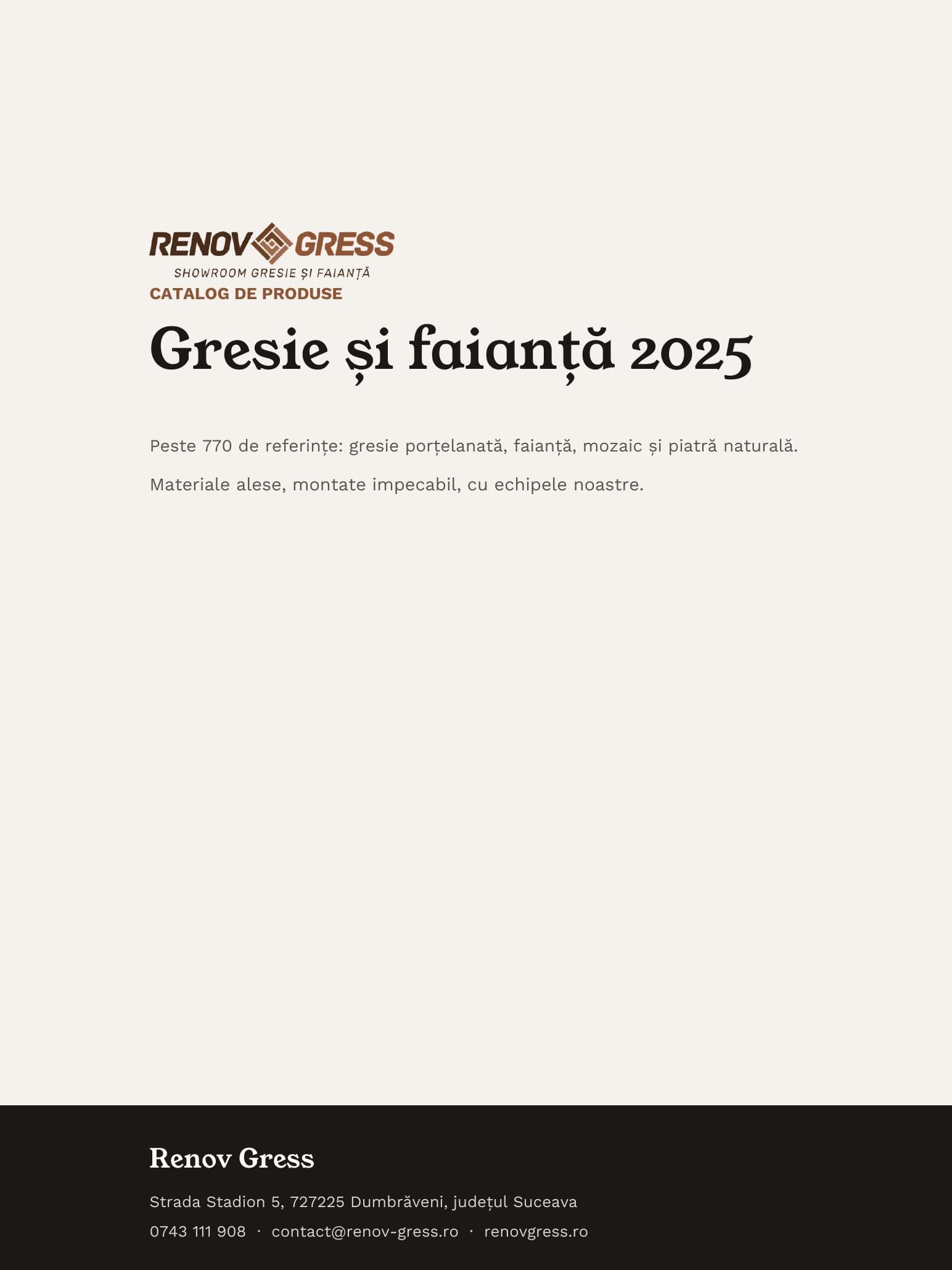 Coperta catalogului orient-ceramic-2025
