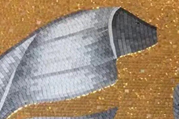 Tablou din mozaic Banana Leaves, 110×220 cm - poza 5
