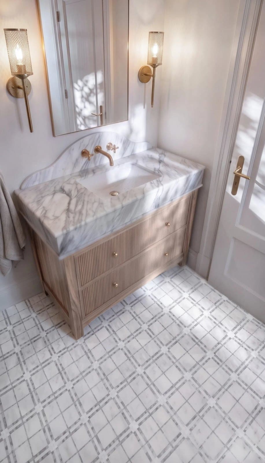 Carrara Tartan - montat