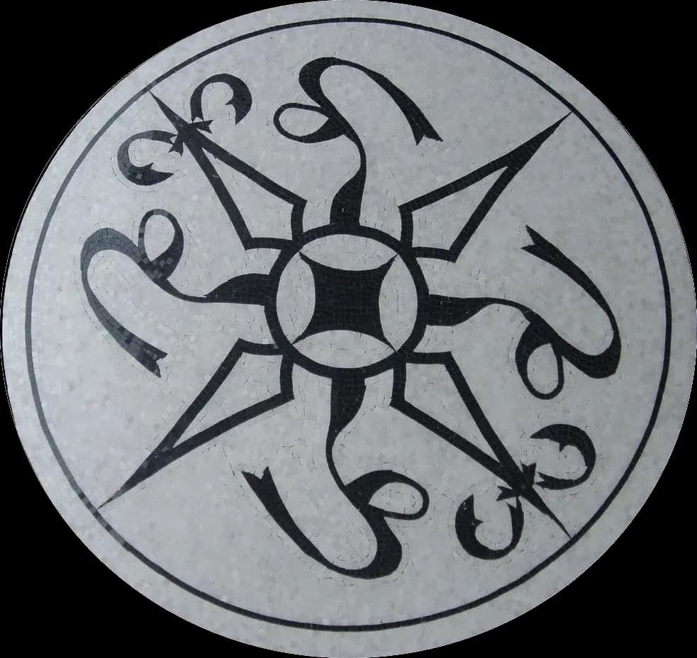 Rozetă din mozaic DMM 097