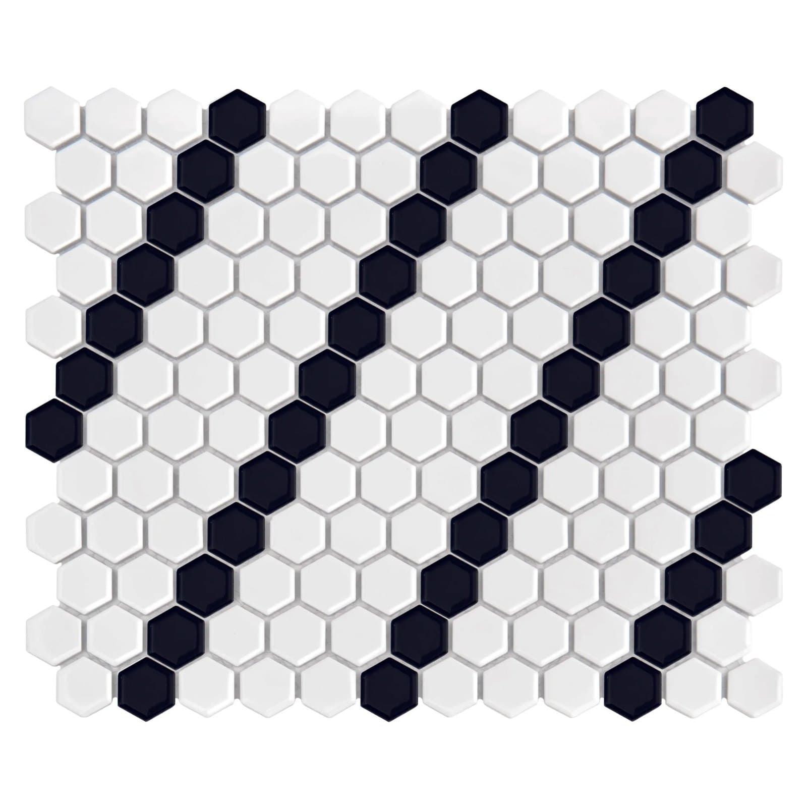 Mini Hexagon B&W Lean