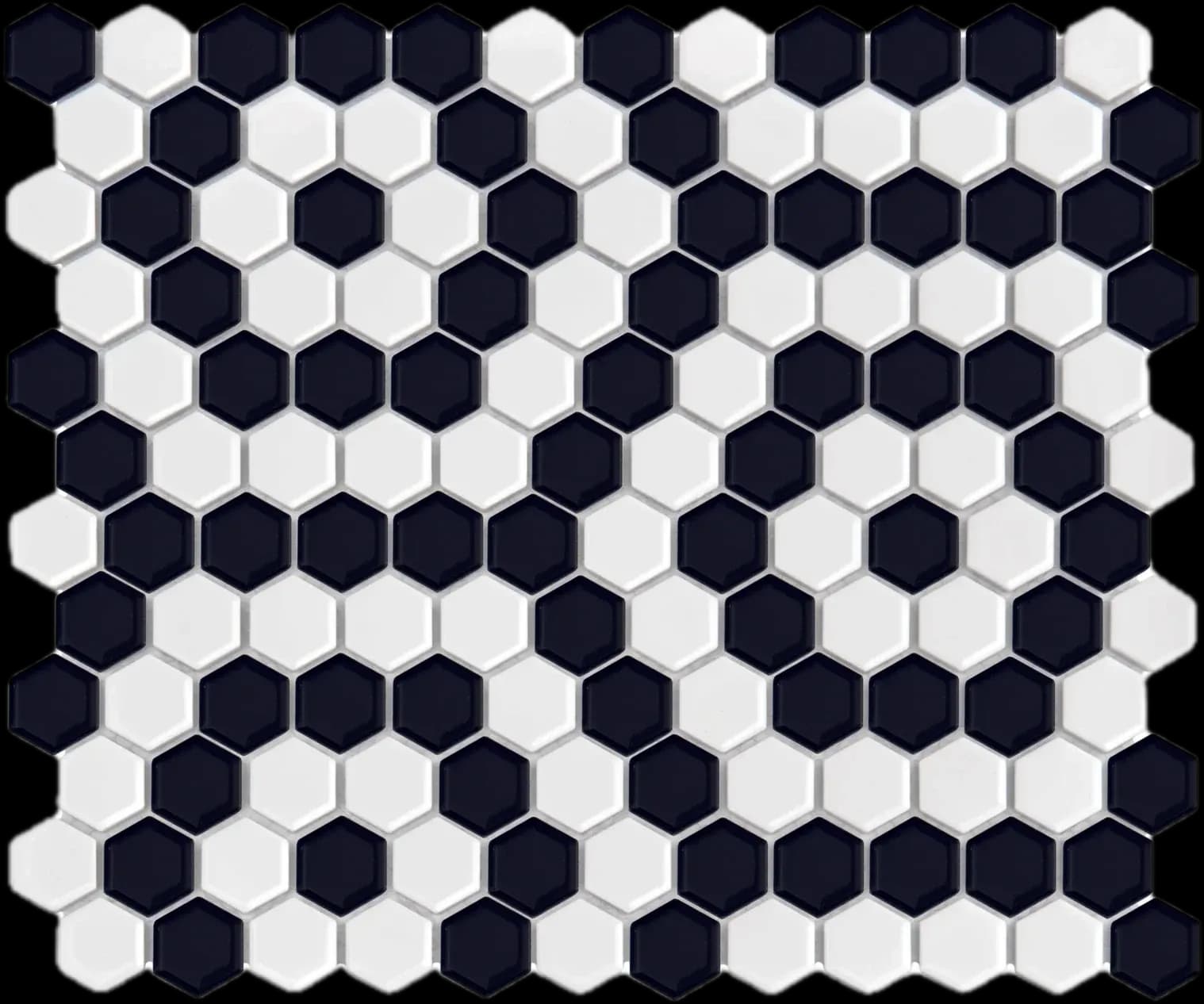 Mini Hexagon B&W Nano Premium matt