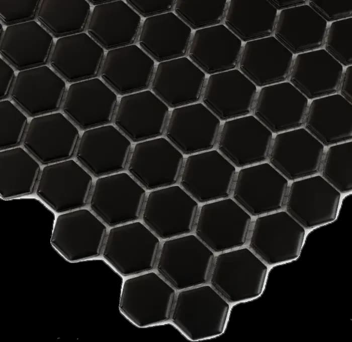 Mini Hexagon Black matt - poza 2