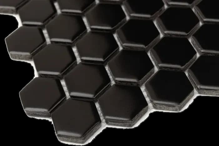 Mini Hexagon Black matt - poza 3