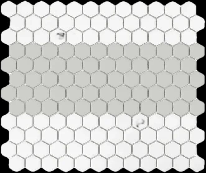 Mini Hexagon Stripe 1.A matt