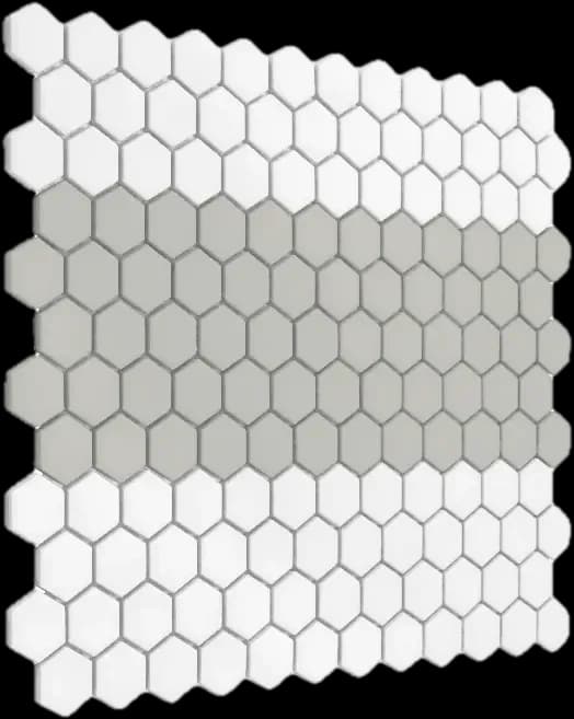 Mini Hexagon Stripe 1.A matt - poza 2