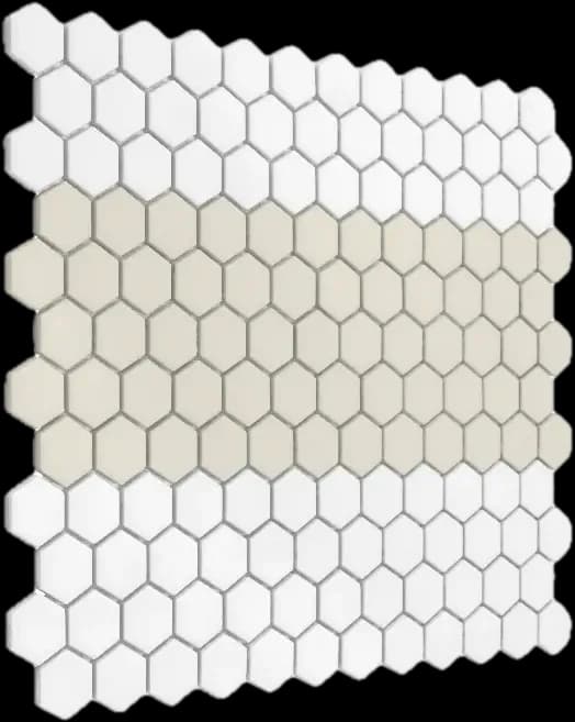 Mini Hexagon Stripe 1.C matt - poza 2