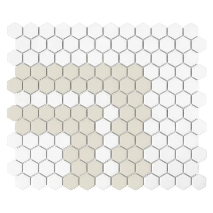 Mini Hexagon Stripe 2.2.C matt