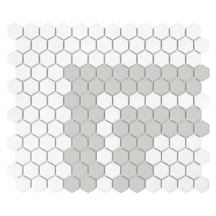 Mini Hexagon Stripe 2.3.A matt