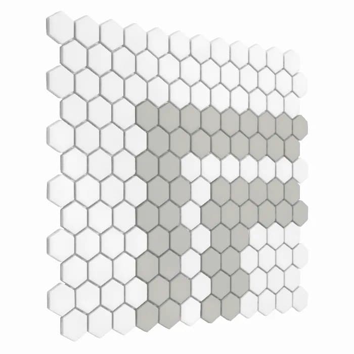 Mini Hexagon Stripe 2.3.A matt - poza 2