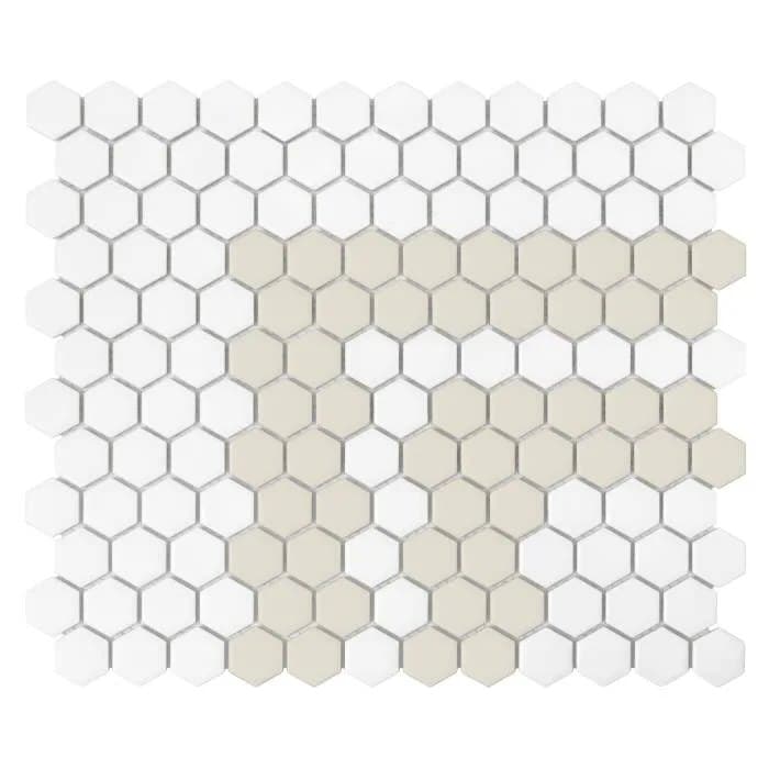 Mini Hexagon Stripe 2.3.C matt