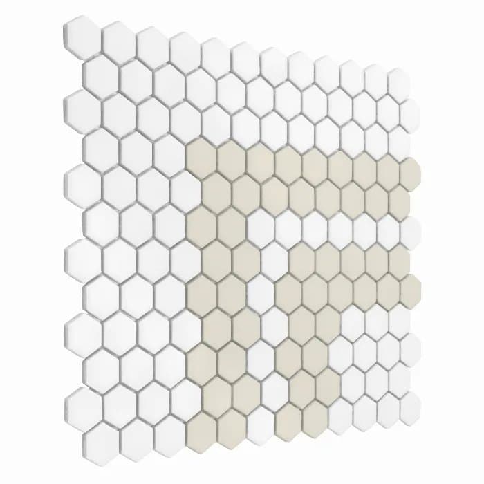 Mini Hexagon Stripe 2.3.C matt - poza 2